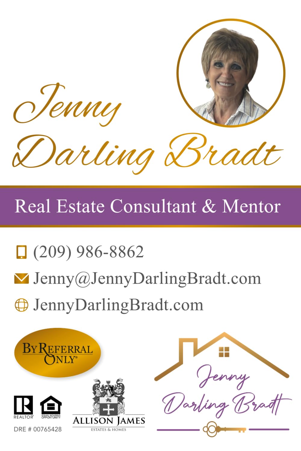 Cover of Jenny Darling Bradt: Real Estate Consultant and Mentor